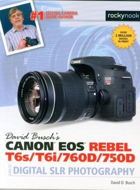 预订David Busch's Canon Eos Rebel T6s/T6i Guide to Digital SLR Photography[9781681980560]