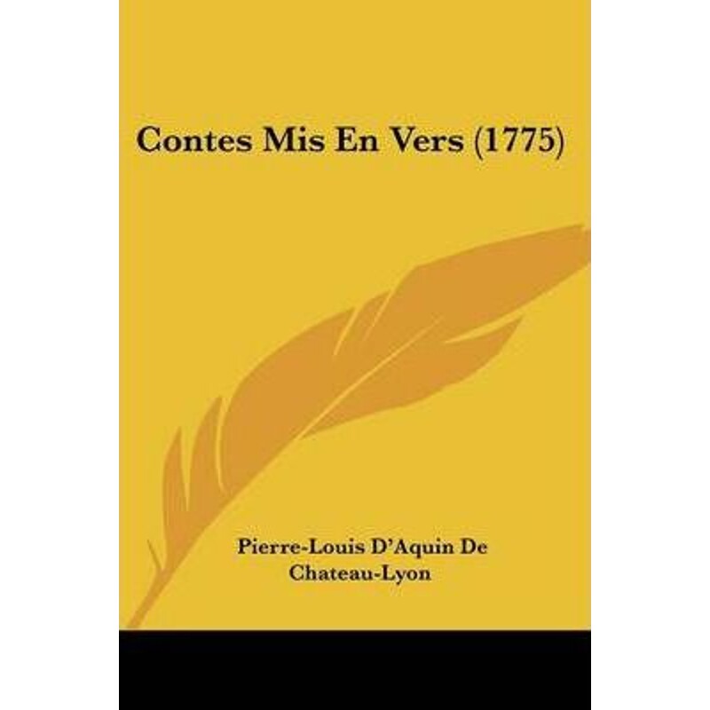 按需印刷不退不换Contes Mis En Vers (1775)[9781104087777]