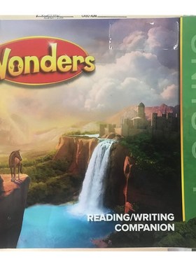 Reading Wonders 2020 Grade 4 Reading/ Writing Companion Units 3 and 4 2020新版 美国加州教材 4年级 英文原版书籍 英语教材