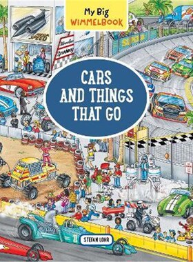 1件6.6折起 现货 My Big Wimmelbook   Cars and Things that Go 我的大发现绘本 英文原版 儿童读物 上海外文书店