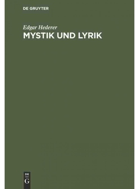 按需印刷DEG Mystik und Lyrik[9783486772814]
