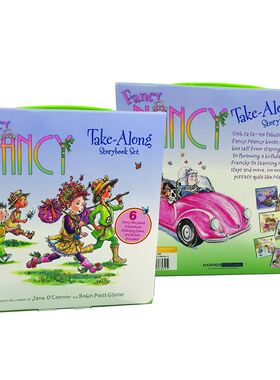 【外文书店】英文原版 绘本 漂亮南希 Fancy Nancy Take-Along 6 Book Box Set