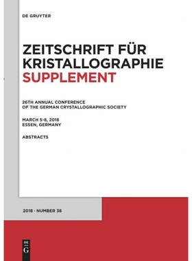 预订DGYT 26th Annual Conference of the German Crystallographic Society, March 5?C8, 2018, Essen, Germany