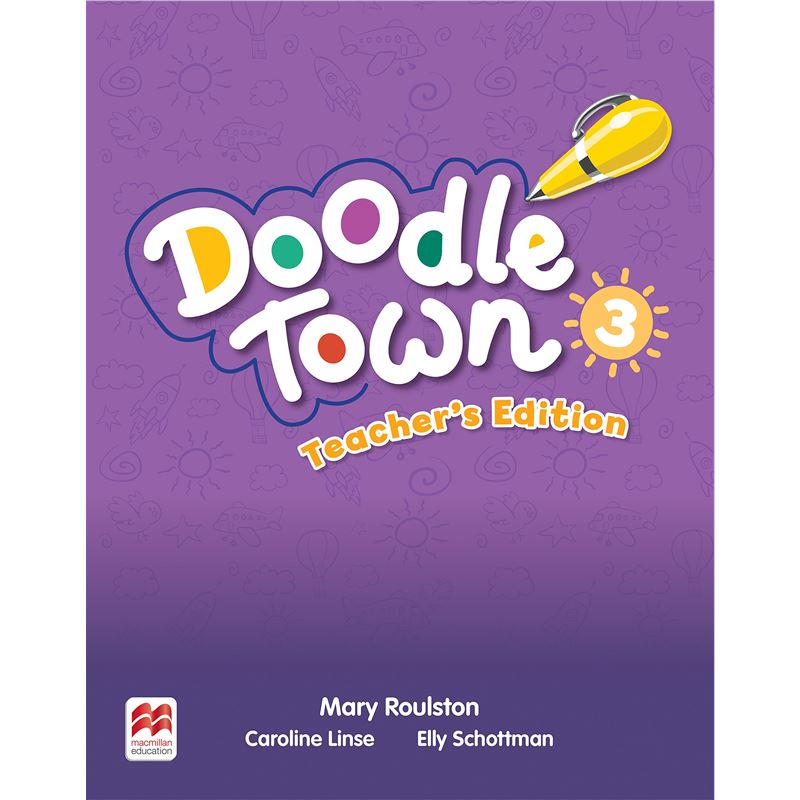 【外文书店】涂鸦小镇 麦克米伦幼儿英语教材 Doodle Town TE 3 教师用书 3级别 英文原版进口