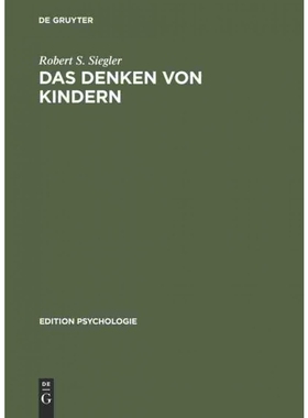 按需印刷不退不换DEG Das Denken von Kindern[9783486255942]