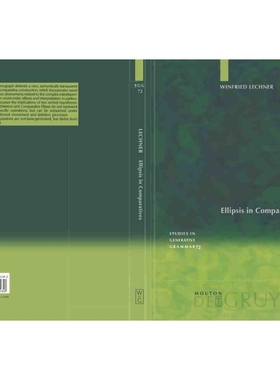 按需印刷DGYT Ellipsis in Comparatives[9783110181180]