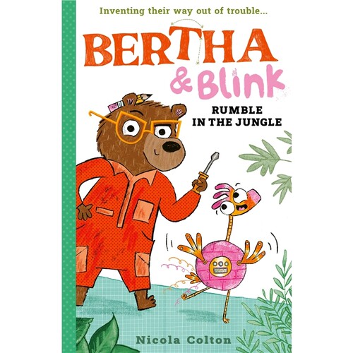 现货 伯莎和布林克：丛林大乱斗 Bertha and Blink: Rumble in the Jungle 英文原版 上海外文 9781788956437