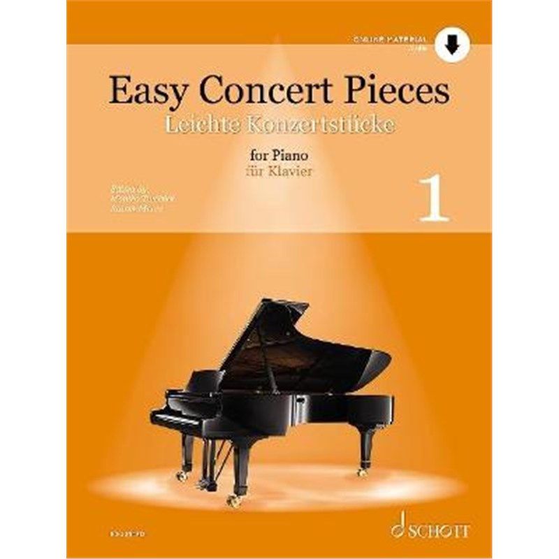 预订Easy Concert Pieces for Piano:50 Easy Pieces from 5 Centuries_虎窝淘
