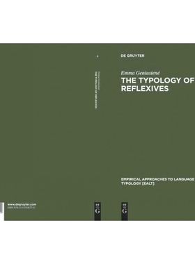 按需印刷DGYT The Typology of Reflexives[9783110106770]