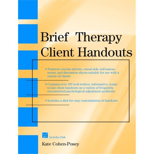 预订不退不换Brief Therapy Client Handouts[9780471328469]