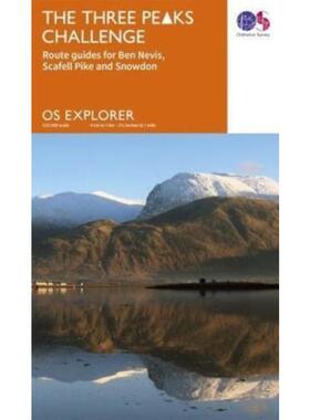 预订The Three Peaks Challenge:Route guides for Ben Nevis, Scafell Pike and Snowdon