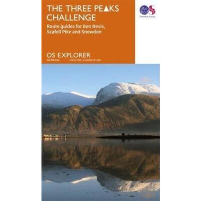 预订不退不换The Three Peaks Challenge:Route guides for Ben Nevis, Scafell Pike and Snowdon