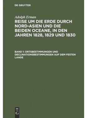 按需印刷DEG Ortsbestimmungen und Declinationsbestimmungen auf dem festen Lande[9783111205403]
