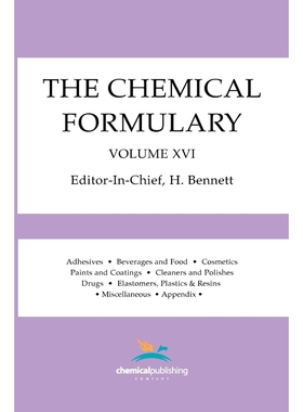 按需印刷The Chemical Formulary, Volume 16[9780820600710]