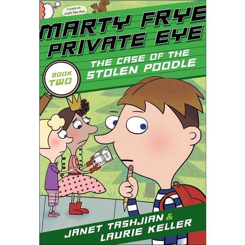 Marty Frye, Private Eye: The Case of the Stolen Poodle 英文原版 Book 2私家侦探小说 Janet Tashjian 儿童读物【外文书店】