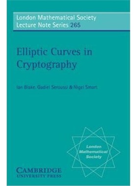 按需印刷Elliptic Curves in Cryptography[9780521653749]