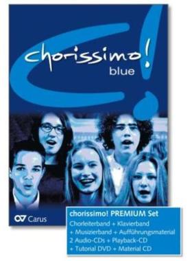 预订【德语】 chorissimo! blue. Schulchorbuch für gleiche Stimmen. PREMIUM Set, Paket:P