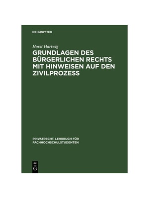 预订【德语】Grundlagen des bürgerlichen Rechts mit Hinweisen auf den Zivilproze?: