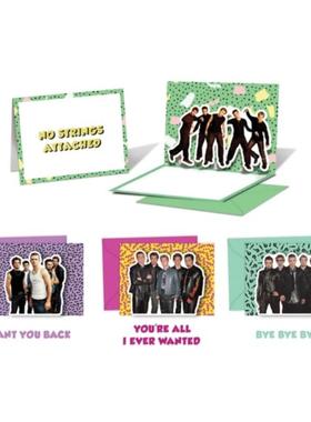 预订*NSYNC Pop-Up Notecards:10 Cards and Envelopes