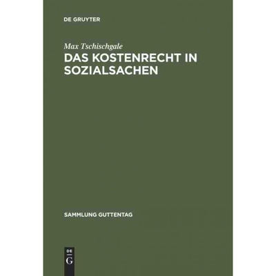 按需印刷不退不换DEG Das Kostenrecht in Sozialsachen[9783110031270]