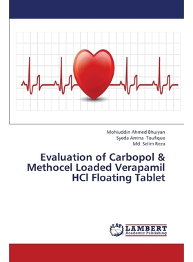 预订Evaluation of Carbopol & Methocel Loaded Verapamil Hcl Floating Tablet