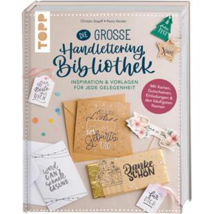 预订不退不换德语 Die große Handlettering-Bibliothek - Inspiration & Vorlagen für jede Gelegenheit:Mi