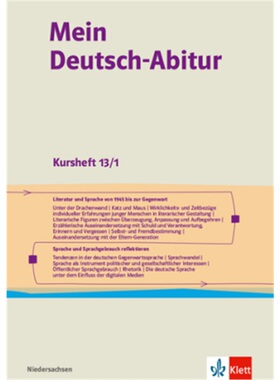 预订不退不换德语 Mein Deutsch-Abitur. Ausgabe Niedersachsen[9783123100826]