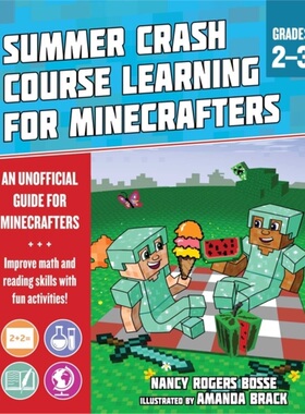 预订Summer Learning Crash Course for Minecrafters: Grades 2-3[9781510765641]