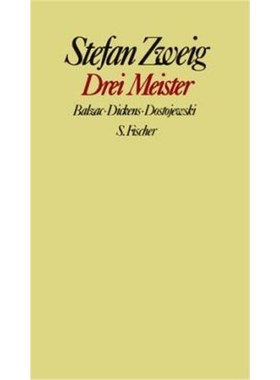 预订【德语】 Drei Meister:Balzac, Dickens, Dostojewski