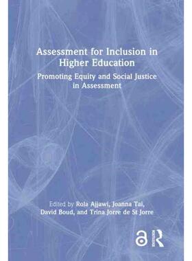 按需印刷不退不换TF Assessment for Inclusion in Higher Education[9781032275031]