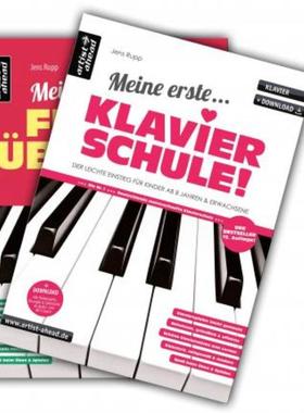 预订【德语】 Meine erste Klavierschule / Meine ersten Fingerübungen, 2 Bde.:Der leicht