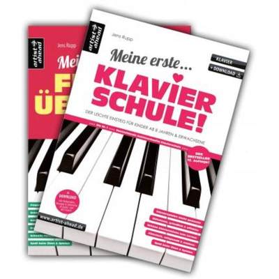 预订【德语】 Meine erste Klavierschule / Meine ersten Fingerübungen, 2 Bde.:Der leicht