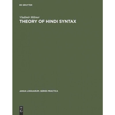 按需印刷DGYT Theory of Hindi syntax[9783111001449]