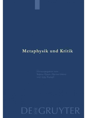 按需印刷DEG Metaphysik und Kritik[9783110174458]