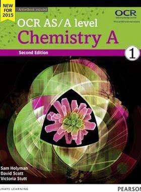 预订OCR AS/A level Chemistry A Student Book 1 + ActiveBook