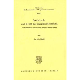 und Sozialrecht Recht der Sicher 预订 sozialen 德语