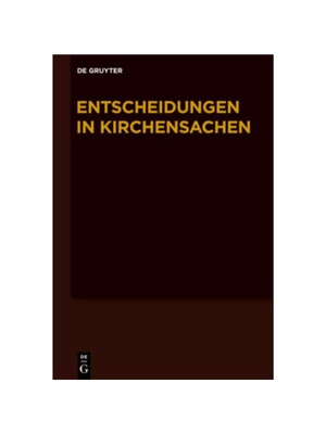 预订【德语】Entscheidungen in Kirchensachen seit 1946 / 1.7.-31.12.2009: