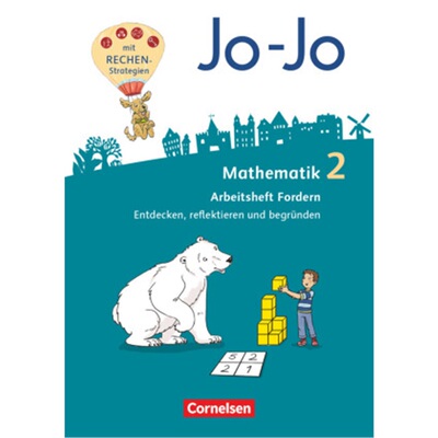 预订【德语】 Jo-Jo Mathematik - Allgemeine Ausgabe 2018 - 2. Schuljahr Arbeitsheft [9783066000238]