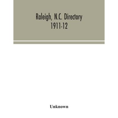 预订Raleigh, N.C. directory 1911-12