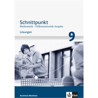 预订不退不换德语 Schnittpunkt Mathematik 9. Differenzierende Ausgabe Nordrhein-Westfale[9783127424935]