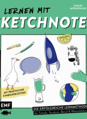 预订【德语】 Let's sketch! Lernen mit Sketchnotes:Die erfolgreiche Lernmethode für Schule, Studi