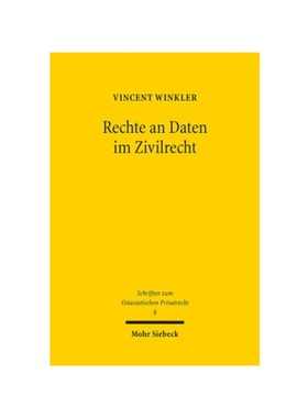 预订【德语】Rechte an Daten im Zivilrecht:Eine vergleichende Betrachtung des Rechts der Bundesrepublik Deutschland und d