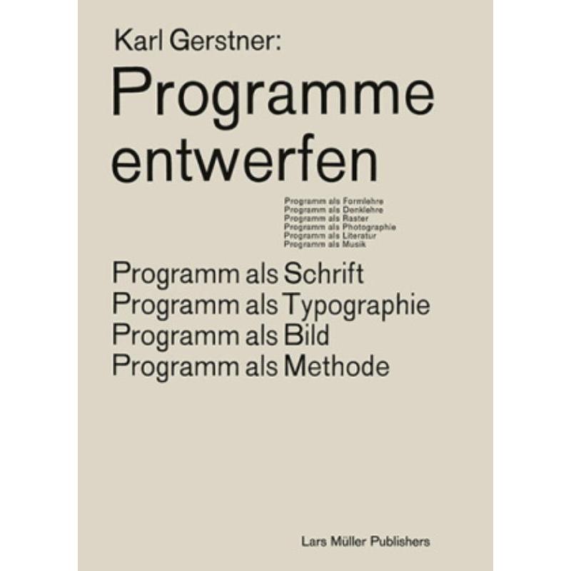 预订【德语】 Programme entwerfen:Programm als Schrift, Typographie, Bild, Methode