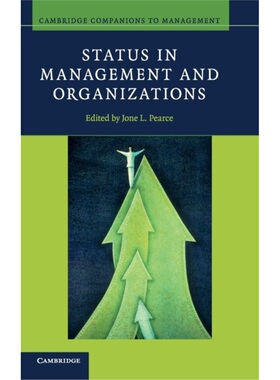 按需印刷CBG Status in Management and Organizations[9780521115452]