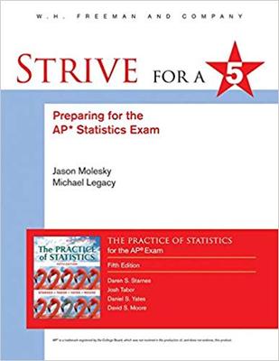 【外文书店】Strive for 5: Preparing for the AP Statistics Examination to accompany The Practice of Statistics