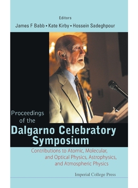 按需印刷Proceedings of the Dalgarno Celebratory Symposium[9781848164697]