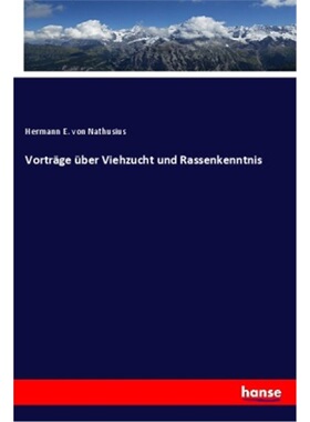 预订【德语】Vortrage uber Viehzucht und Rassenkenntnis[9783348073325]