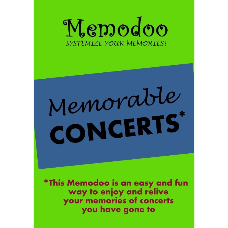 按需印刷Memodoo Memorable Concerts[9781939235077]