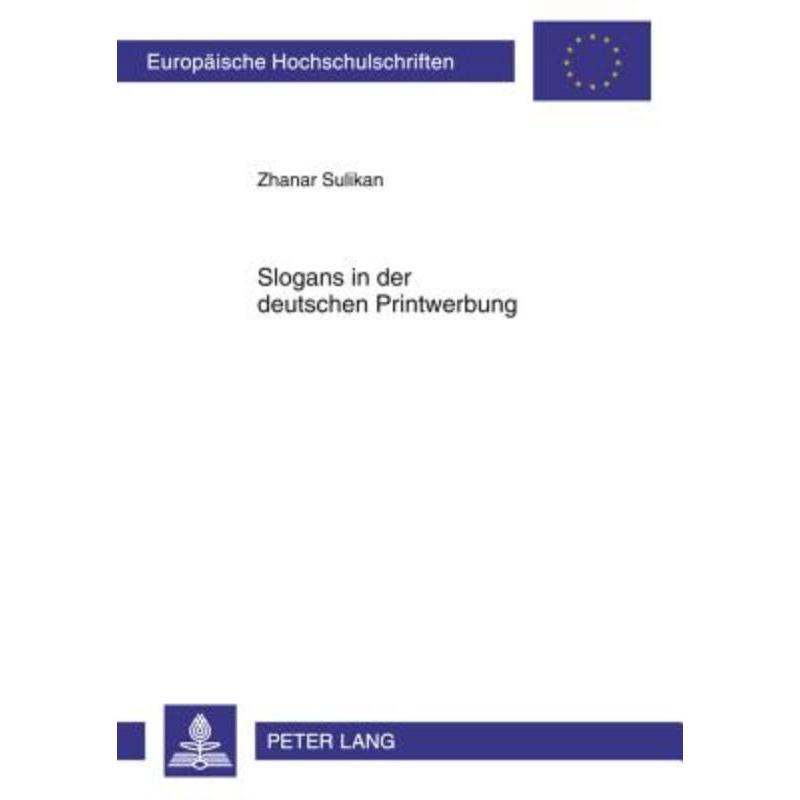 预订【德语】 Slogans in der deutschen Printwerbung:Unter 书籍/杂志/报纸 进口教材/考试类/工具书类原版书 原图主图