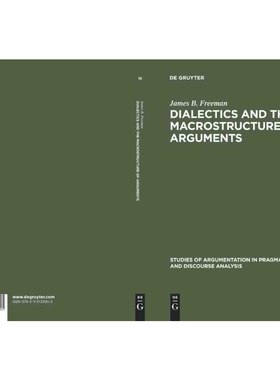 按需印刷DGYT Dialectics and the Macrostructure of Arguments[9783110133905]